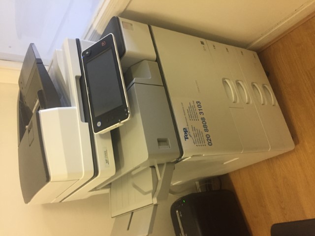 Ricoh MPC4503 with internal finisher image